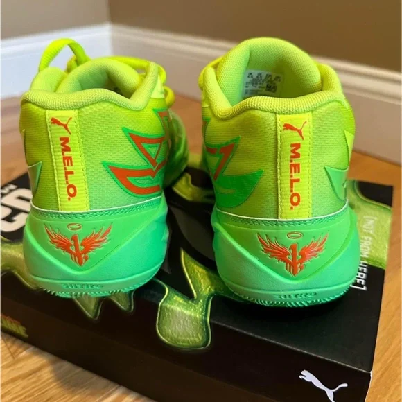 Boys Lamelo mb.02 slime size 5.5 - Picture 6 of 7